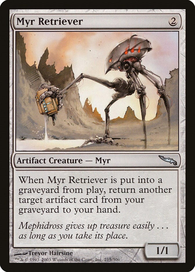 Image for Myr Retriever (215) (Mirrodin) - Magic: The Gathering