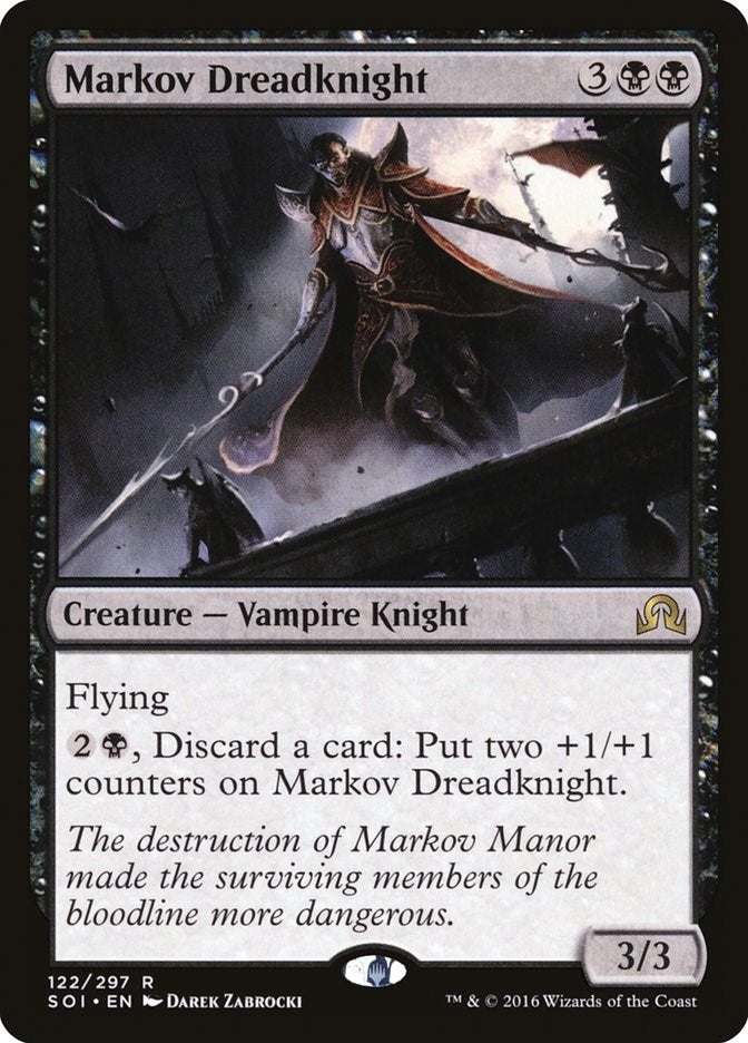 Image for Markov Dreadknight (122) (Shadows over Innistrad) - Magic: The Gathering