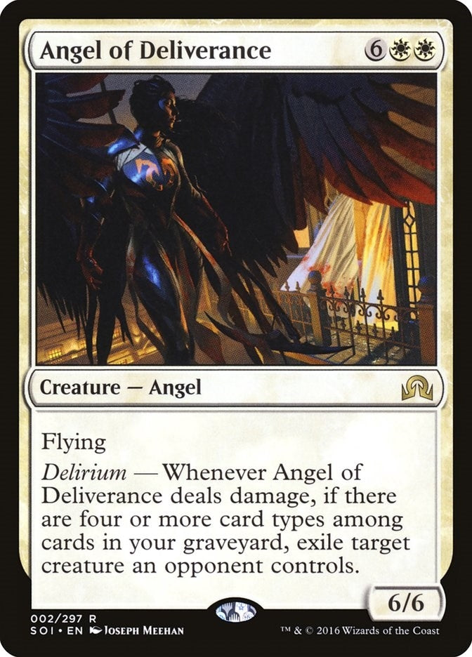 Image for Angel of Deliverance (2) (Shadows over Innistrad) - Magic: The Gathering