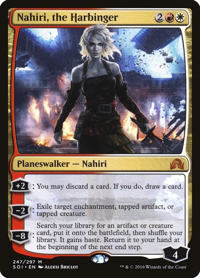 Image for Nahiri, the Harbinger (247) (Shadows over Innistrad) - Magic: The Gathering