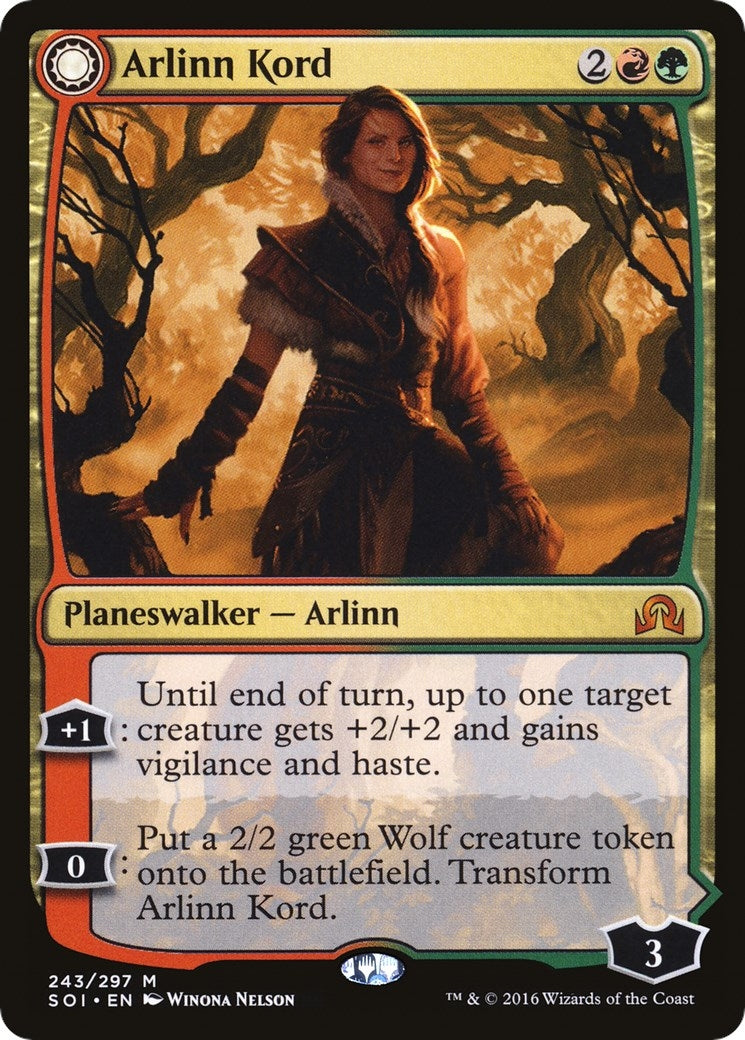 Image for Arlinn Kord (243) (Shadows over Innistrad) - Magic: The Gathering
