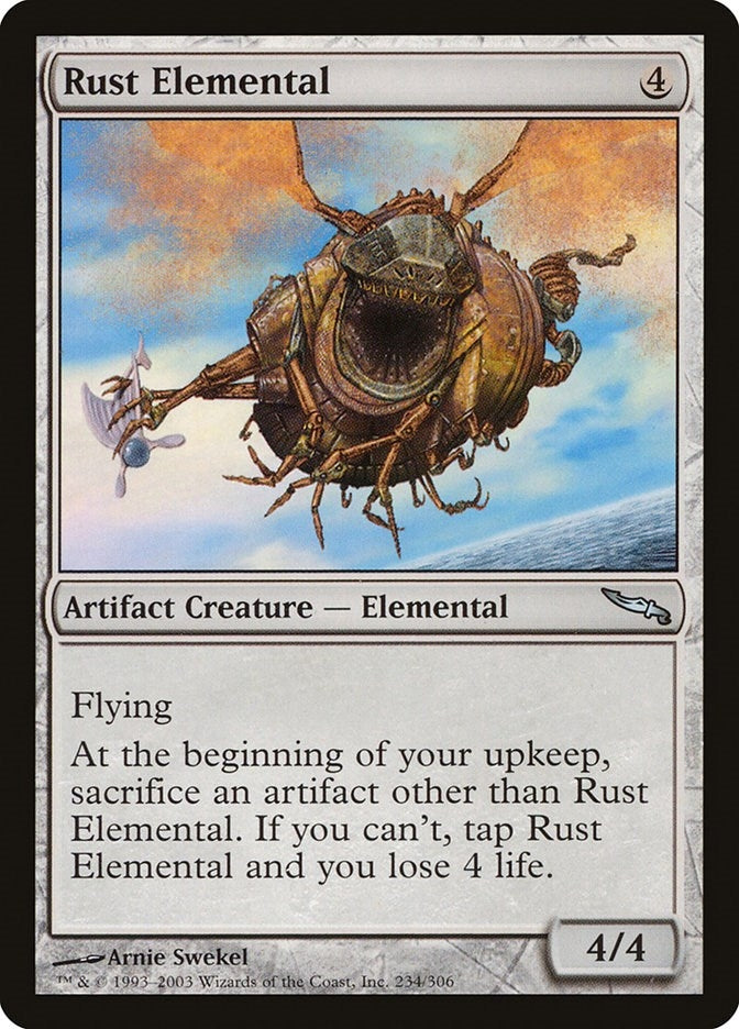 Image for Rust Elemental (234) (Mirrodin) - Magic: The Gathering