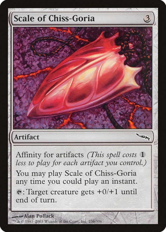 Image for Scale of Chiss-Goria (236) (Mirrodin) - Magic: The Gathering