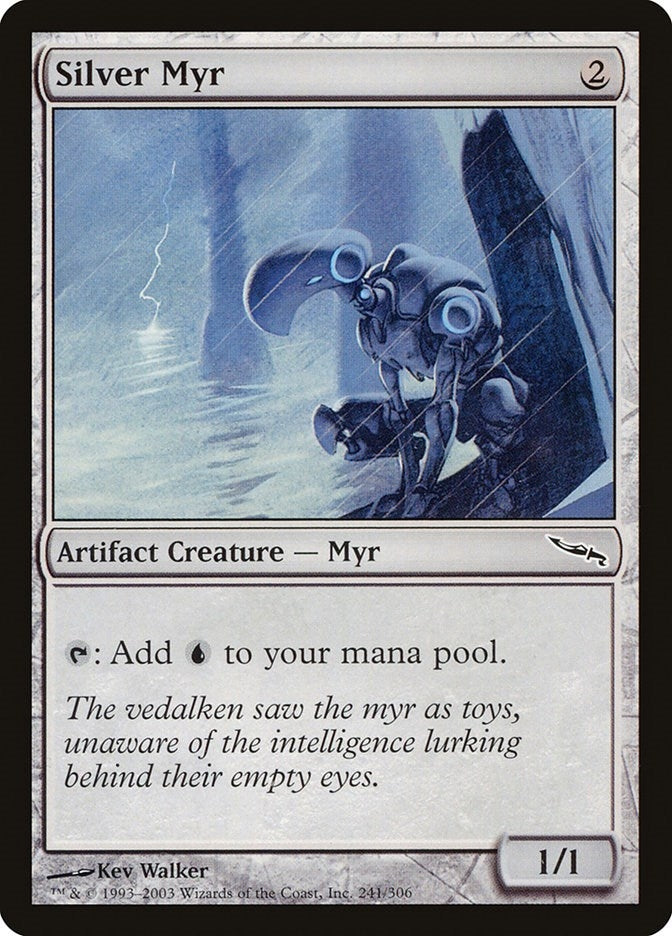 Image for Silver Myr (241) (Mirrodin) - Magic: The Gathering