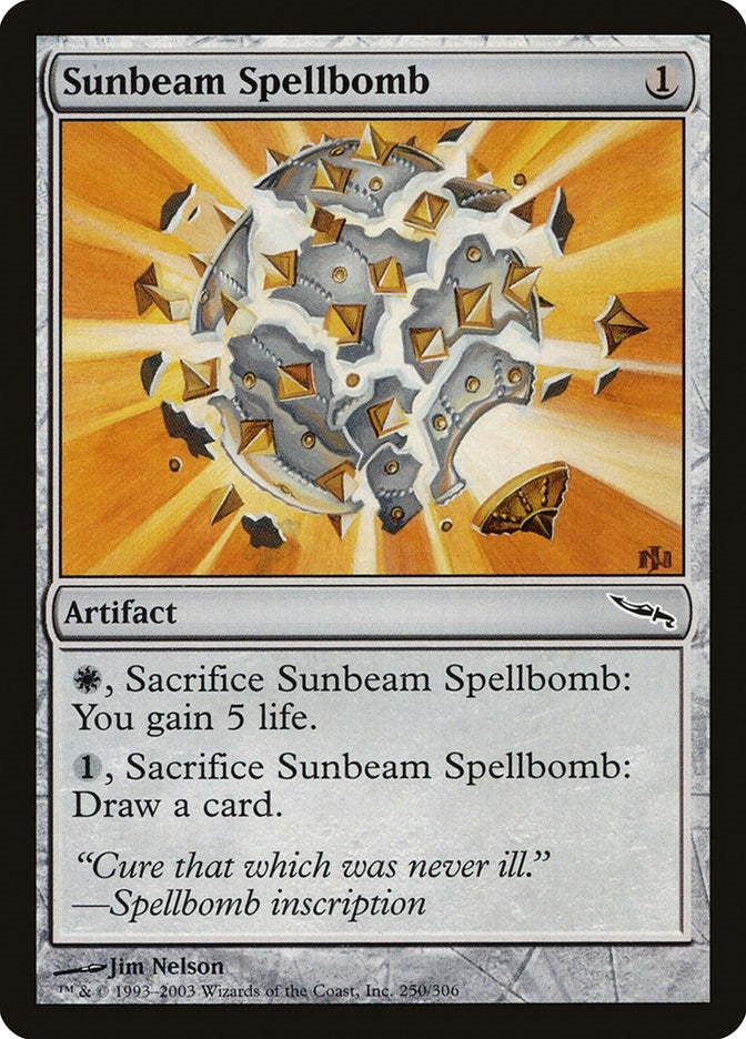 Image for Sunbeam Spellbomb (250) (Mirrodin) - Magic: The Gathering