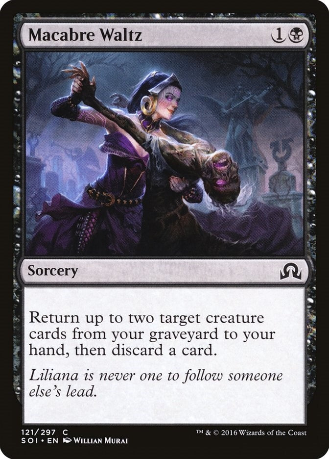 Image for Macabre Waltz (121) (Shadows over Innistrad) - Magic: The Gathering