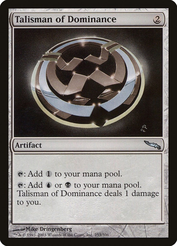 Image for Talisman of Dominance (253) (Mirrodin) - Magic: The Gathering