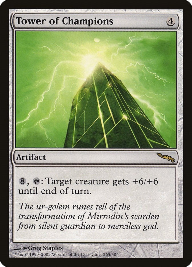 Image for Tower of Champions (265) (Mirrodin) - Magic: The Gathering