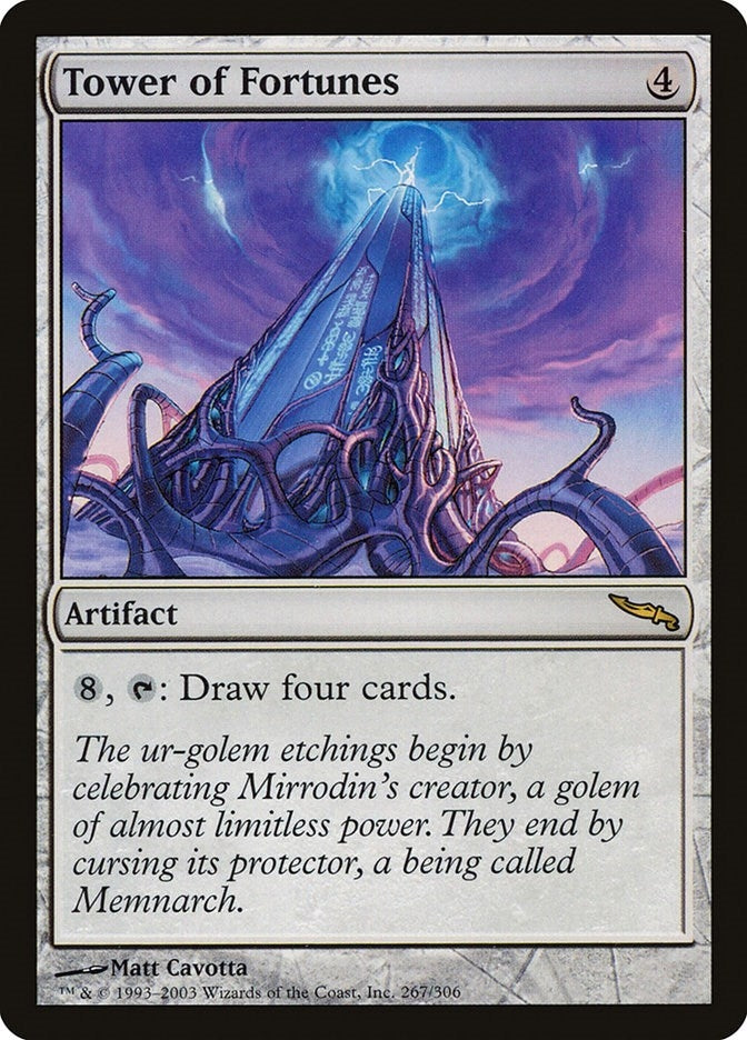 Image for Tower of Fortunes (267) (Mirrodin) - Magic: The Gathering