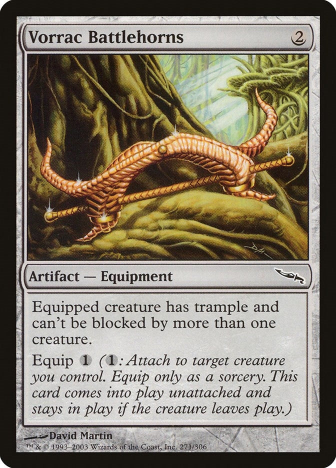 Image for Vorrac Battlehorns (271) (Mirrodin) - Magic: The Gathering