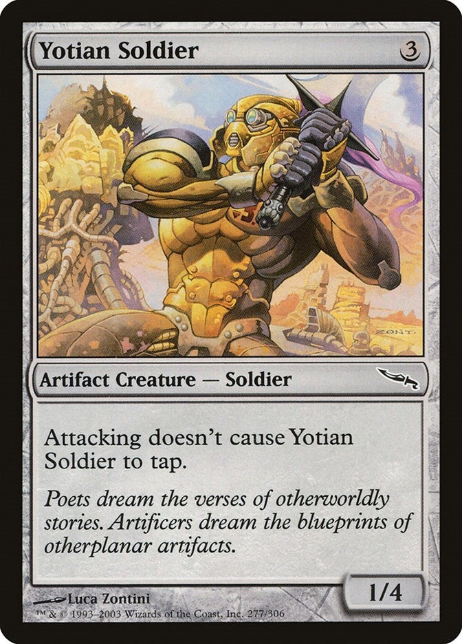 Image for Yotian Soldier (277) (Mirrodin) - Magic: The Gathering