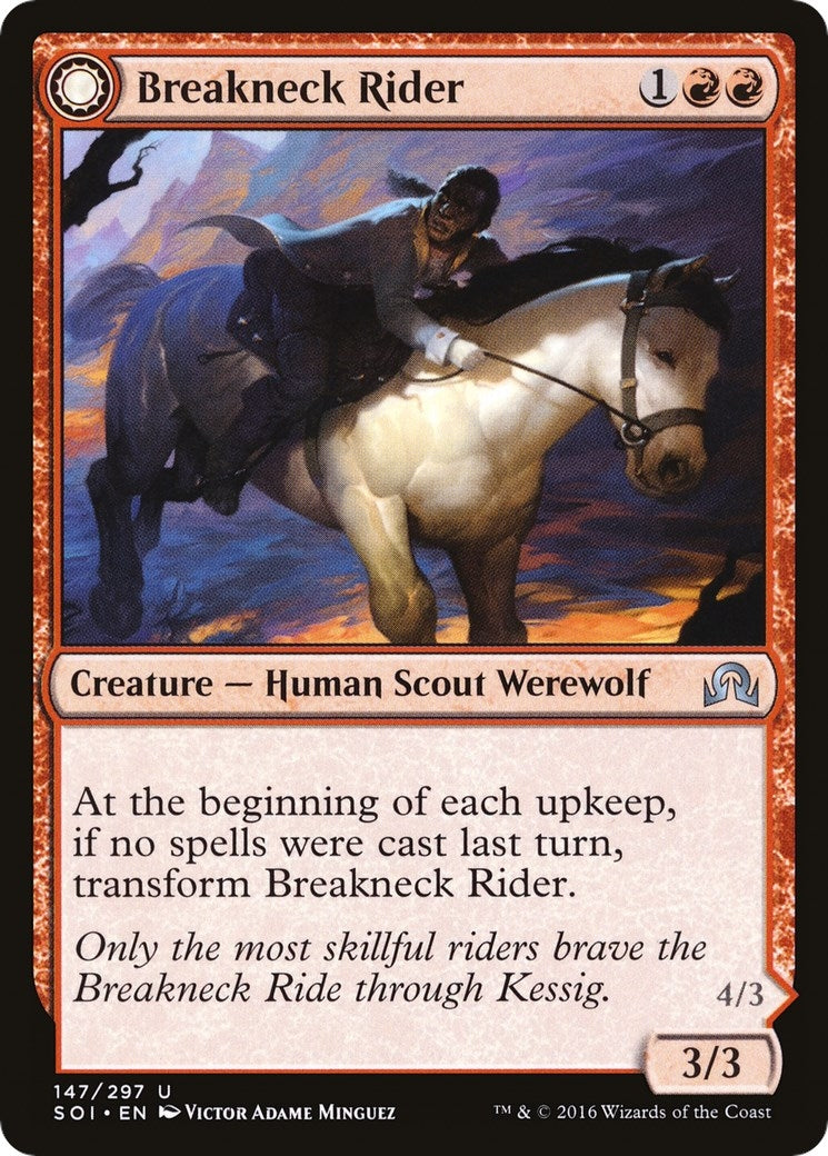 Image for Breakneck Rider (147) (Shadows over Innistrad) - Magic: The Gathering