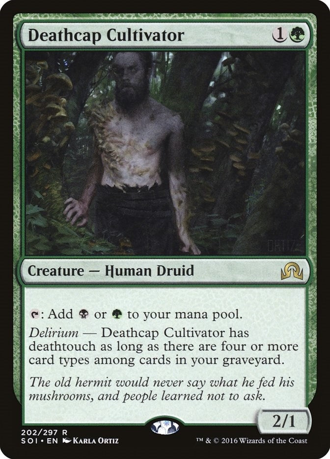Deathcap Cultivator (202) (Shadows over Innistrad)