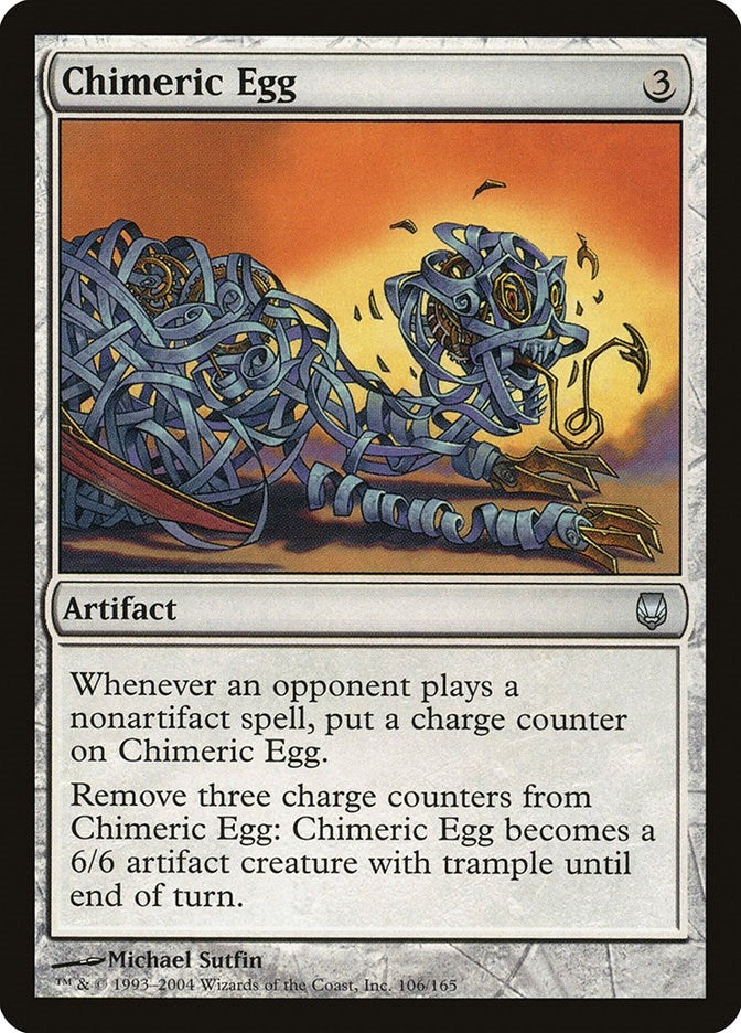 Image for Chimeric Egg (106) (Darksteel) (DST) - Magic: The Gathering