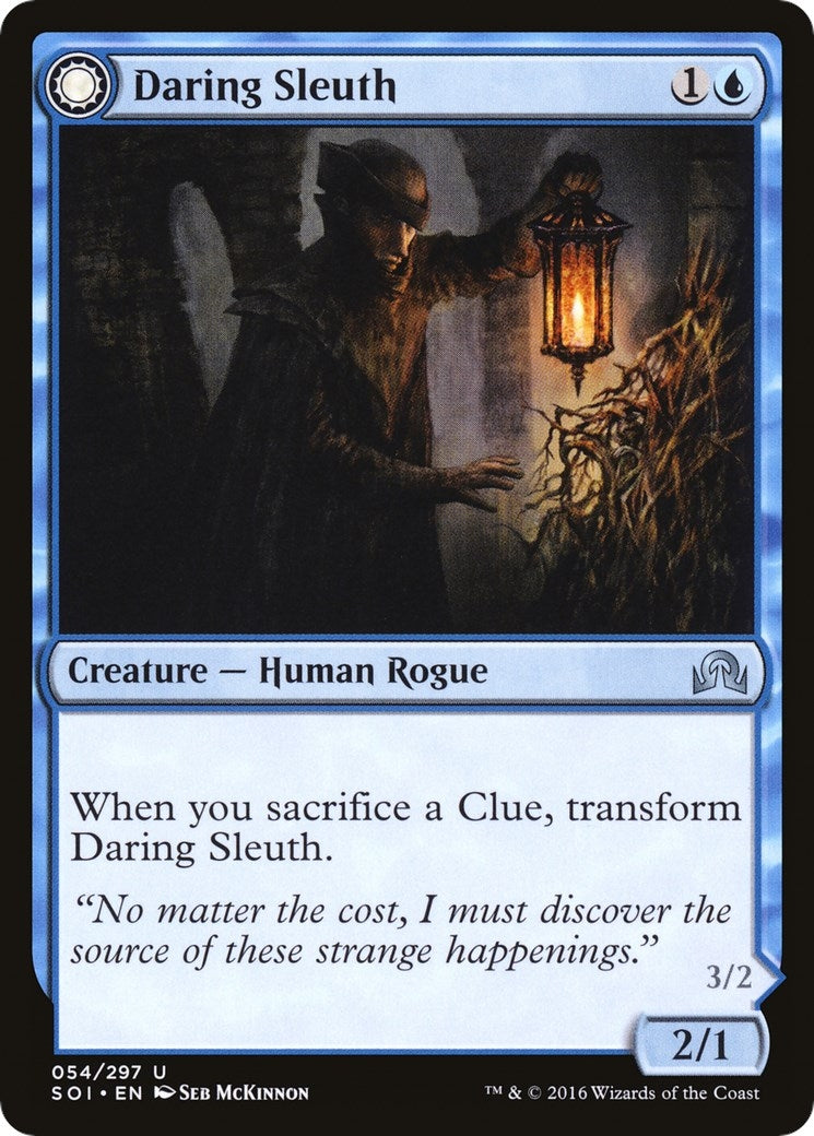 Image for Daring Sleuth (54) (Shadows over Innistrad) - Magic: The Gathering