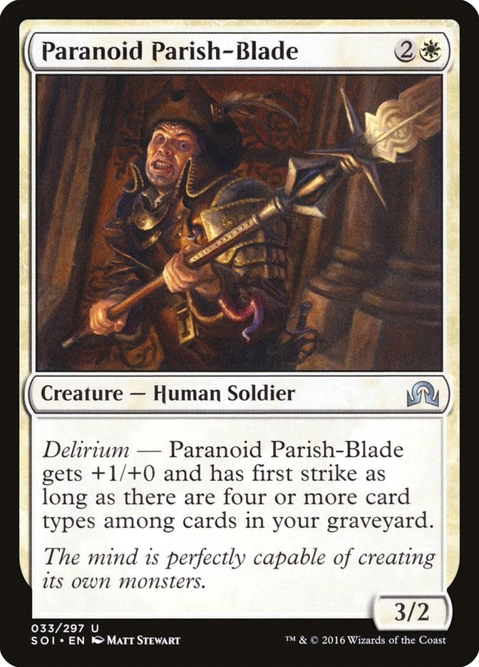 Paranoid Parish-Blade (33) (Shadows over Innistrad)
