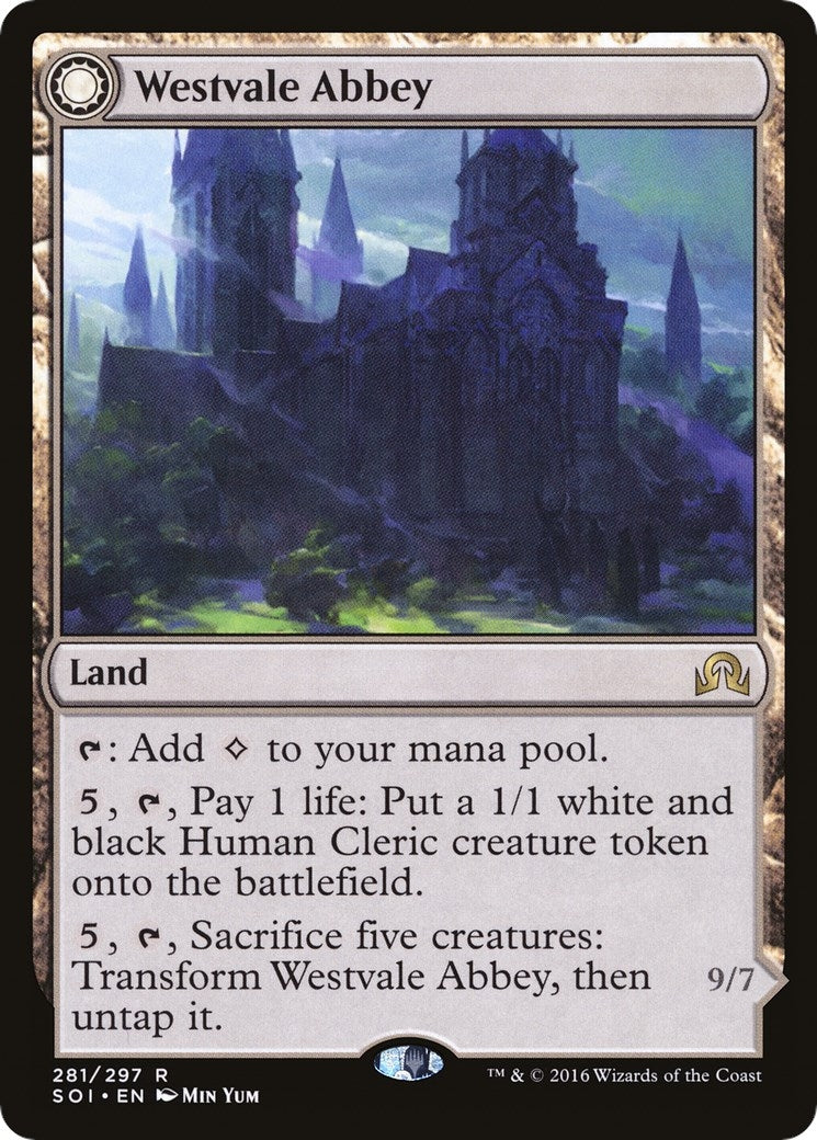 Image for Westvale Abbey (281) (Shadows over Innistrad) - Magic: The Gathering