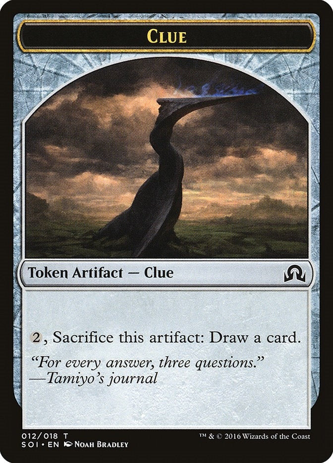 Image for Clue Token (012) (12) (Shadows over Innistrad) - Magic: The Gathering