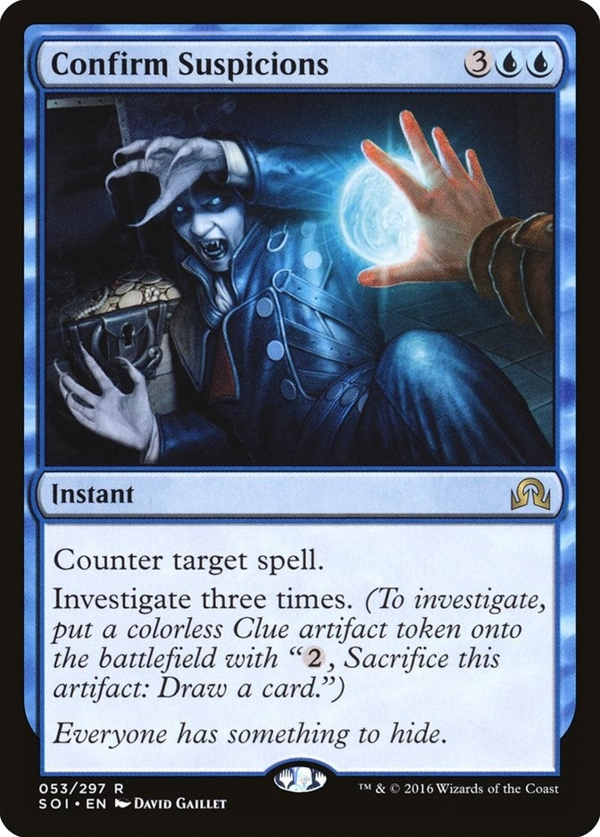 Image for Confirm Suspicions (53) (Shadows over Innistrad) - Magic: The Gathering