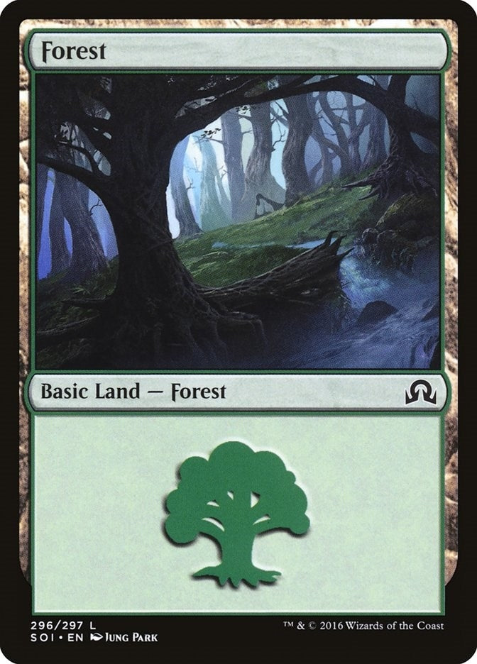 Forest (296) (296) (Shadows over Innistrad)