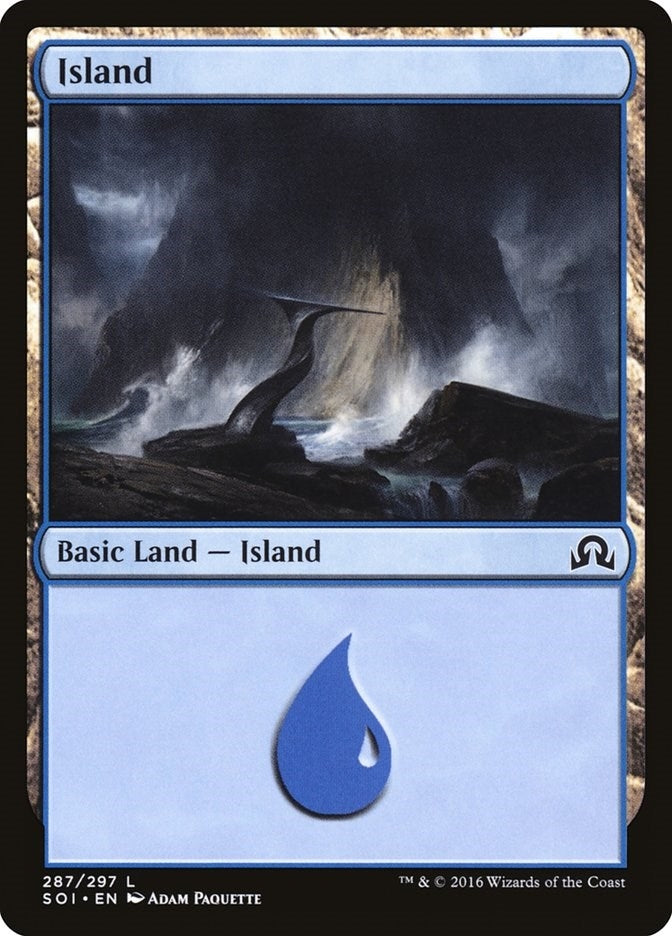 Image for Island (287) (287) (Shadows over Innistrad) - Magic: The Gathering