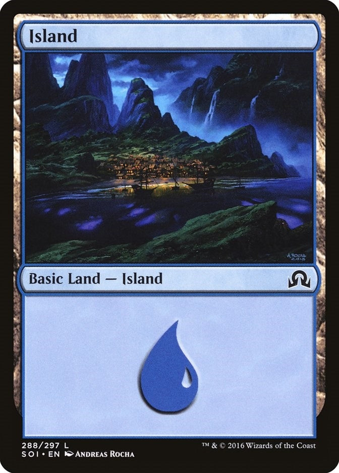 Island (288) (288) (Shadows over Innistrad)