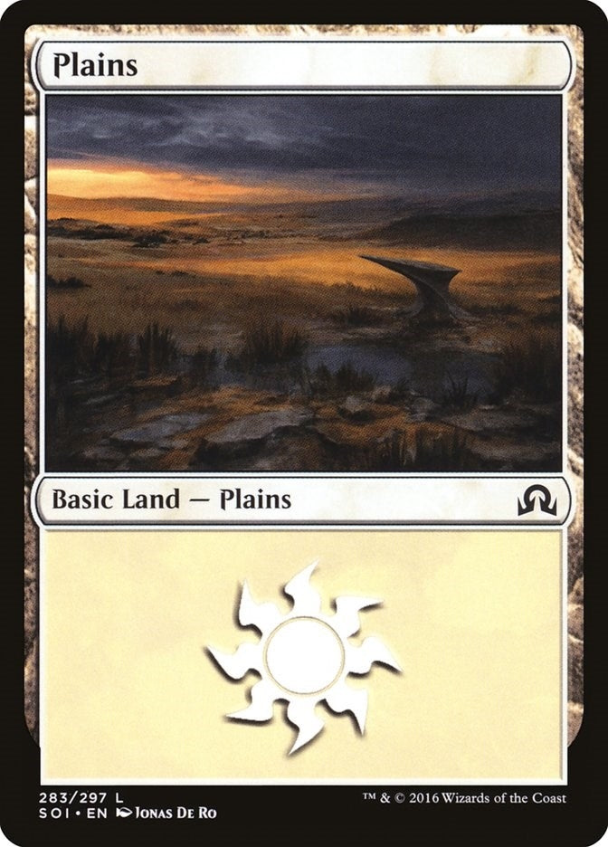 Plains (283) (283) (Shadows over Innistrad)