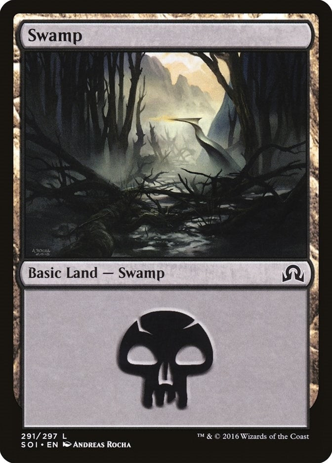 Swamp (291) (291) (Shadows over Innistrad)