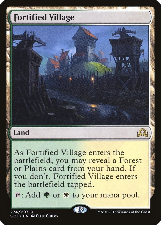 Image for Fortified Village (274) (Shadows over Innistrad) - Magic: The Gathering