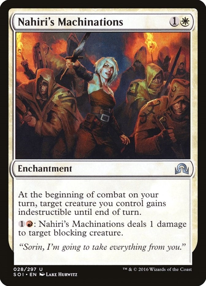 Nahiri's Machinations (28) (Shadows over Innistrad)