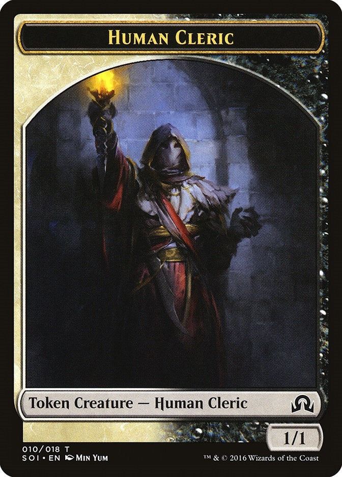 Human Cleric Token (10) (Shadows over Innistrad)