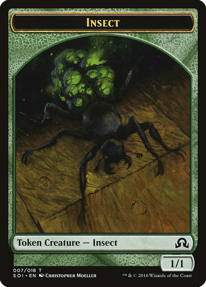 Insect Token (7) (Shadows over Innistrad)