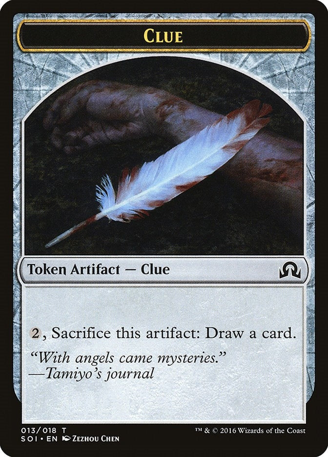 Clue Token (013) (13) (Shadows over Innistrad)