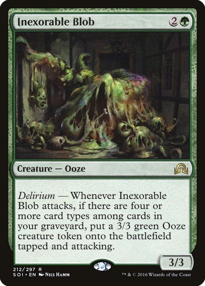 Image for Inexorable Blob (212) (Shadows over Innistrad) - Magic: The Gathering