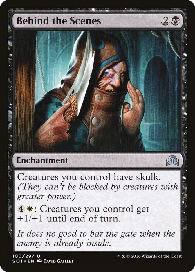 Behind the Scenes (100) (Shadows over Innistrad)
