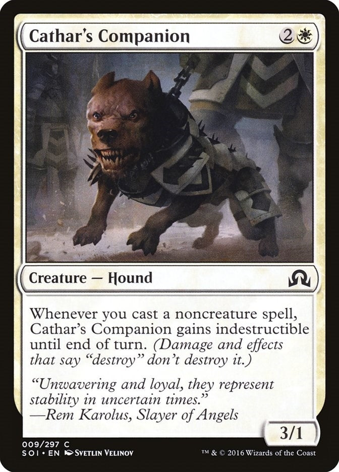 Cathar's Companion (9) (Shadows over Innistrad)