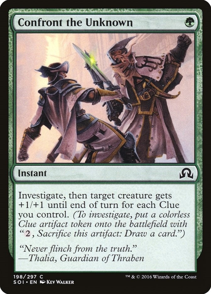 Image for Confront the Unknown (198) (Shadows over Innistrad) - Magic: The Gathering