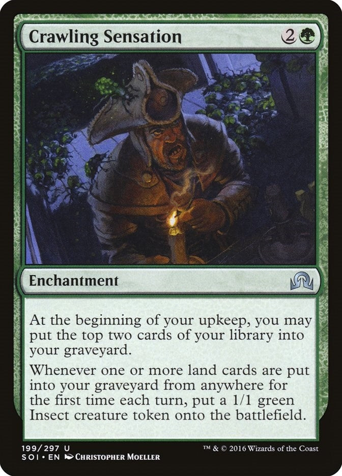 Image for Crawling Sensation (199) (Shadows over Innistrad) - Magic: The Gathering