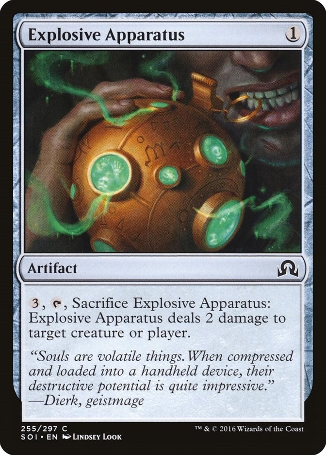 Image for Explosive Apparatus (255) (Shadows over Innistrad) - Magic: The Gathering