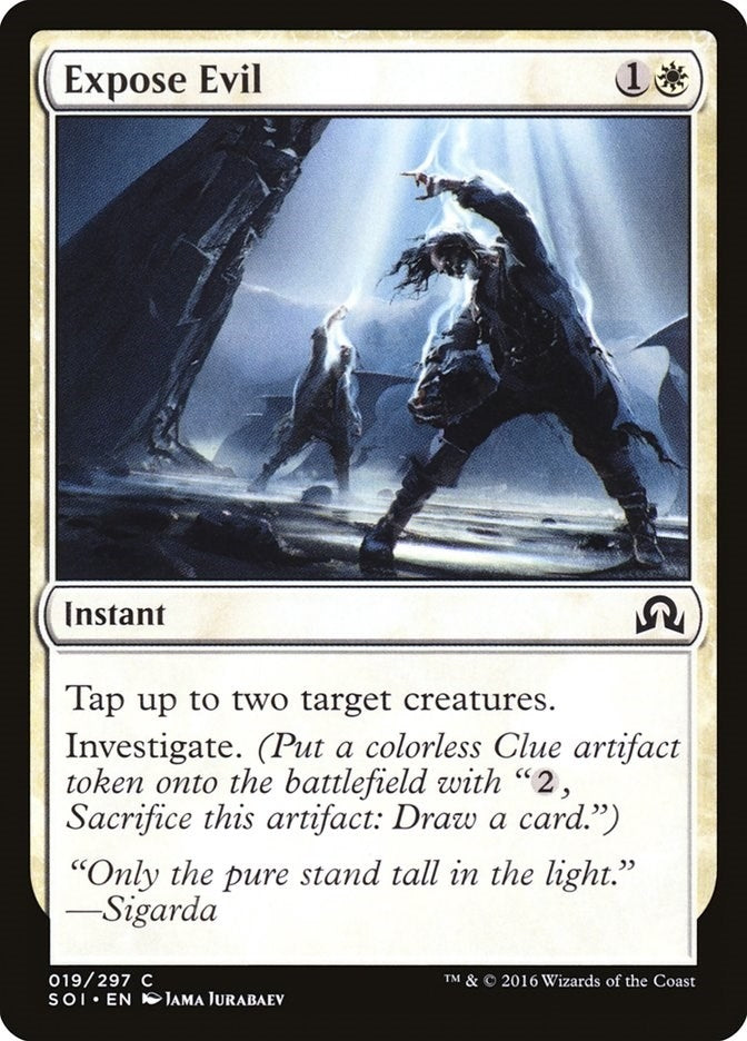 Image for Expose Evil (19) (Shadows over Innistrad) - Magic: The Gathering