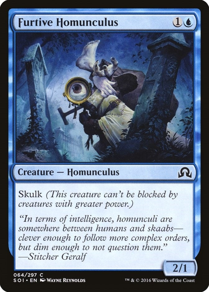 Furtive Homunculus (64) (Shadows over Innistrad)