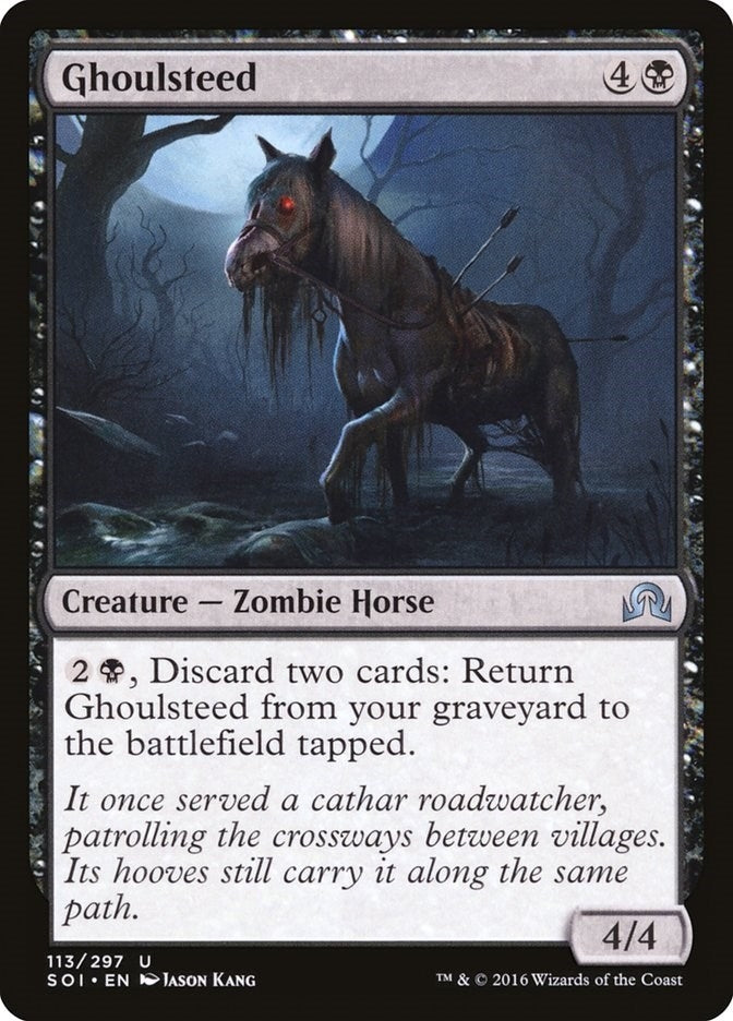 Image for Ghoulsteed (113) (Shadows over Innistrad) - Magic: The Gathering