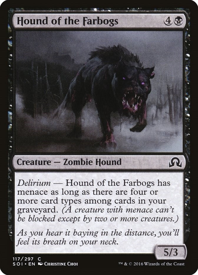 Hound of the Farbogs (117) (Shadows over Innistrad)