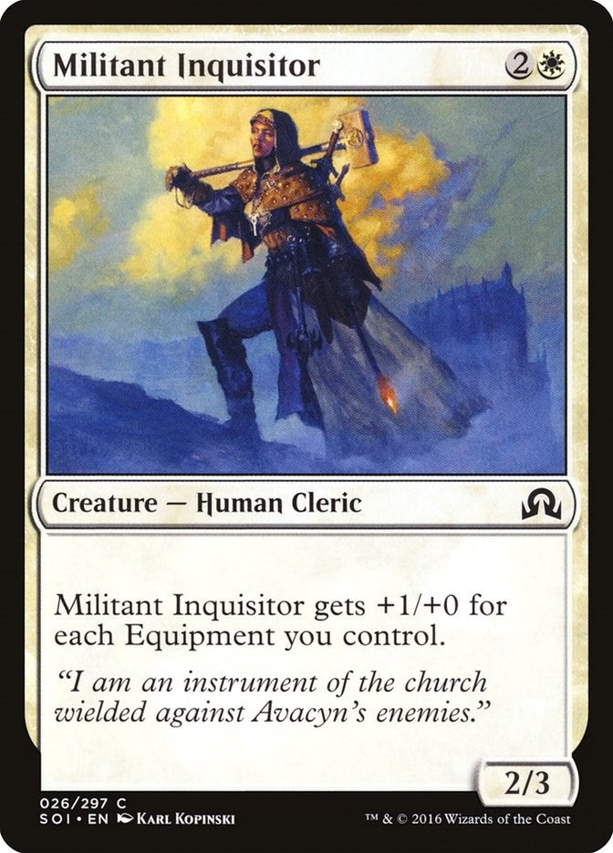 Militant Inquisitor (26) (Shadows over Innistrad)