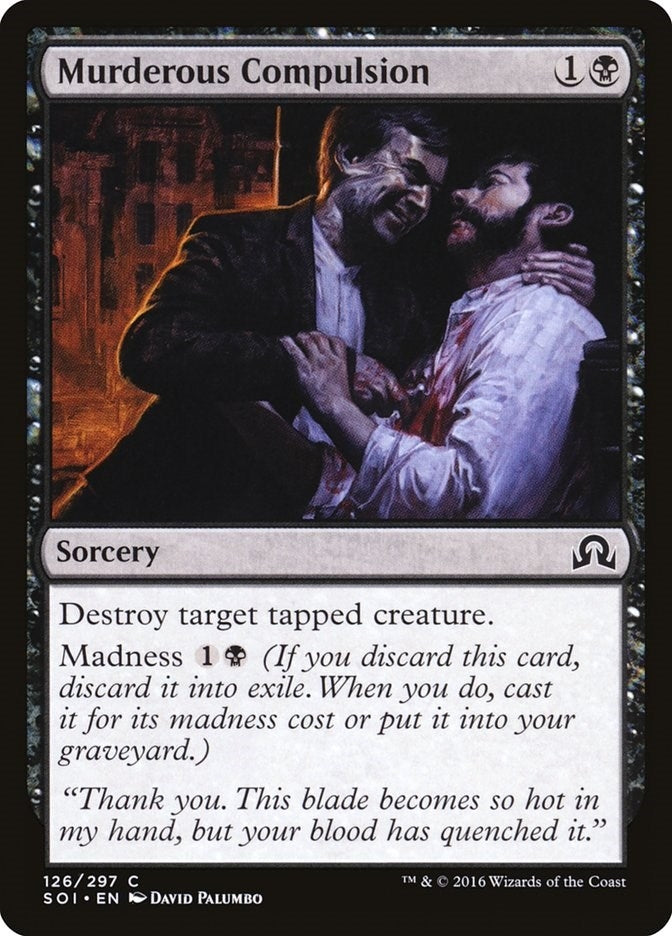 Murderous Compulsion (126) (Shadows over Innistrad)