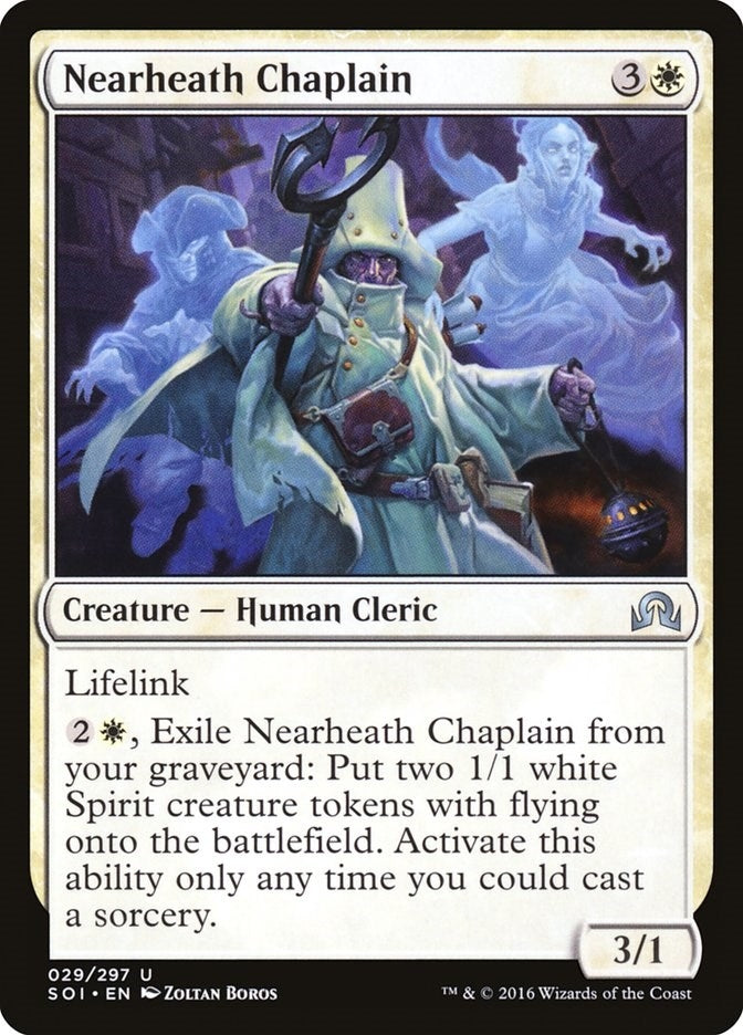 Nearheath Chaplain (29) (Shadows over Innistrad)