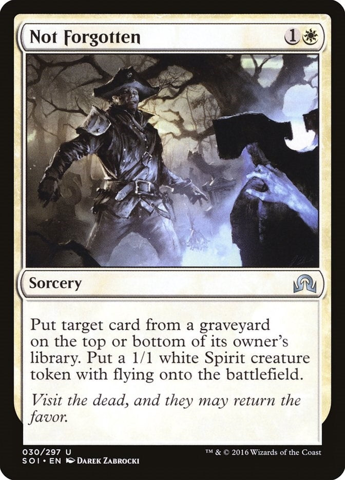 Not Forgotten (30) (Shadows over Innistrad)