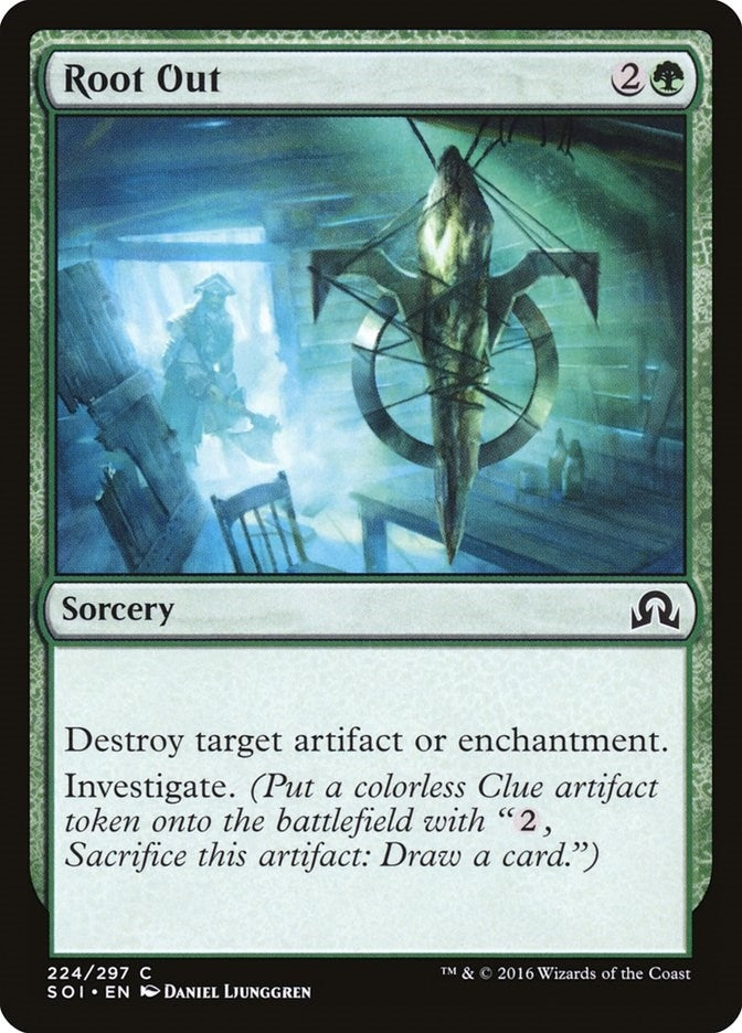 Image for Root Out (224) (Shadows over Innistrad) - Magic: The Gathering