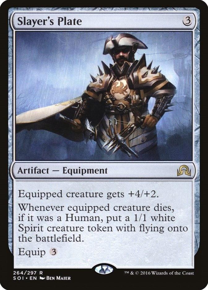 Image for Slayer's Plate (264) (Shadows over Innistrad) - Magic: The Gathering