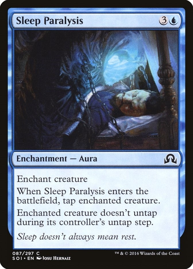 Image for Sleep Paralysis (87) (Shadows over Innistrad) - Magic: The Gathering